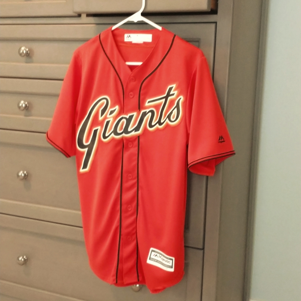 Giants Pence jersey men's small